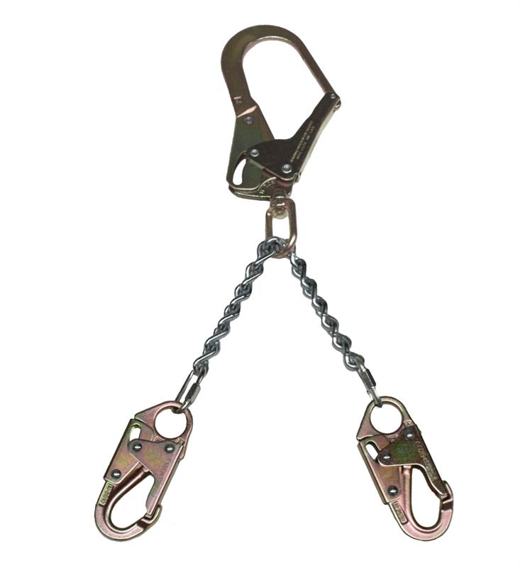 26in Chain Assembly: Adjustable, Swivel Rebar Hook - Utility and Pocket Knives